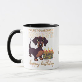Taza Darling Dachshund Dog Curiosa MAMÁ o Papás Cumplea