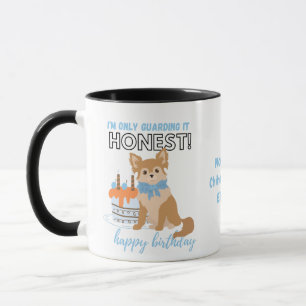 Taza Darling Longhair Marrón Chihuahua MOM Cumpleaños