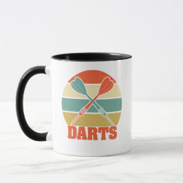 Taza Darts inspiró Coffee Mug