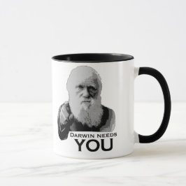 Taza ¡Darwin le necesita!