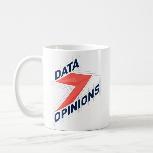 Taza DATA > OPINIONES | Taza de café Geek (Izquierda)