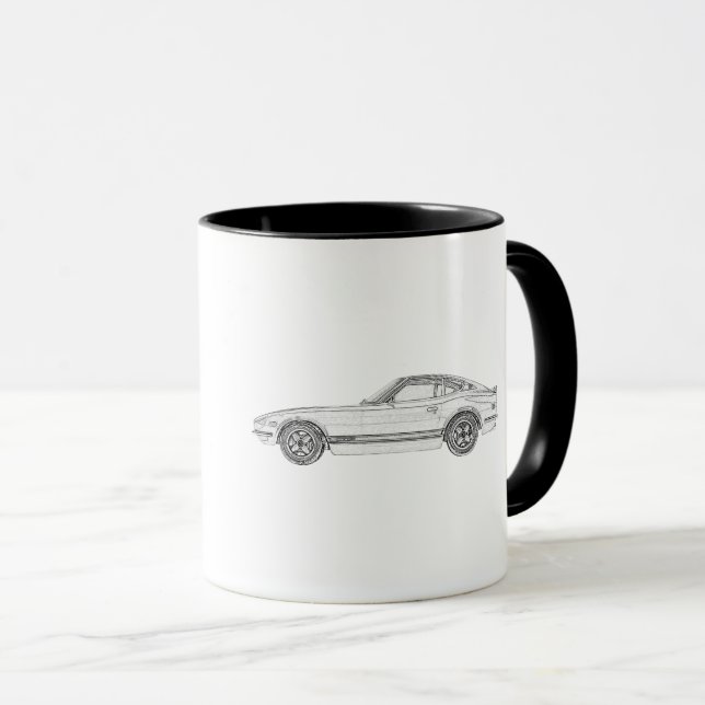 Taza Datsun 240Z (Anverso derecho)