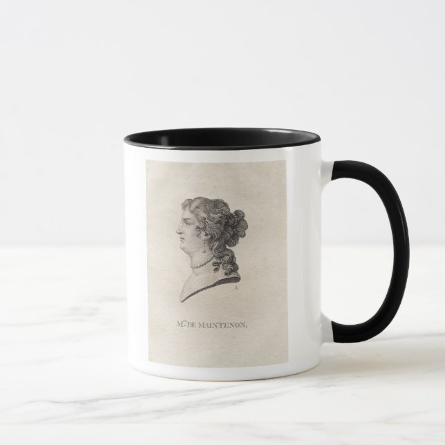 Taza d'Aubigne de Francoise, señora de Maintenon (Derecha)