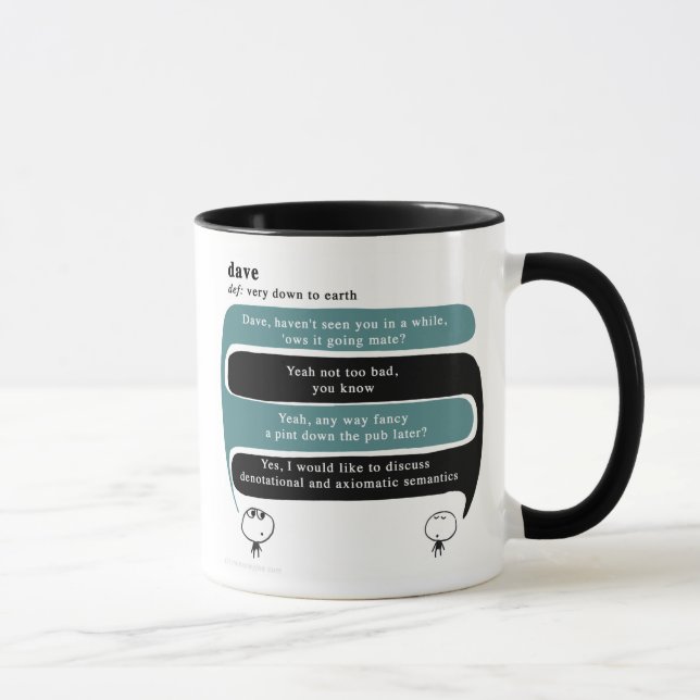 Taza dave (Derecha)