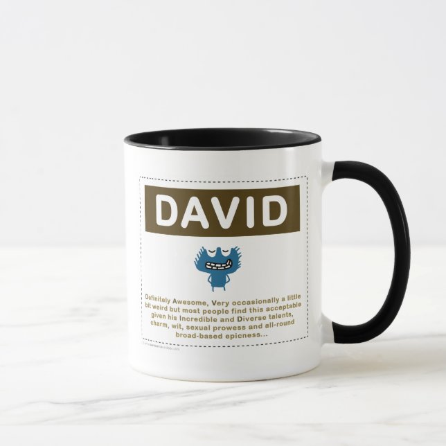 TAZA DAVID (Derecha)