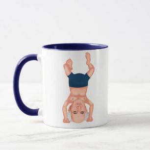 Taza David Ben Gurion P.M. israelí que se coloca en la