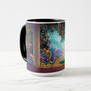 Taza Daybreak, 1922 por Maxfield Parrish