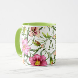 Taza Daylilies Personalizado