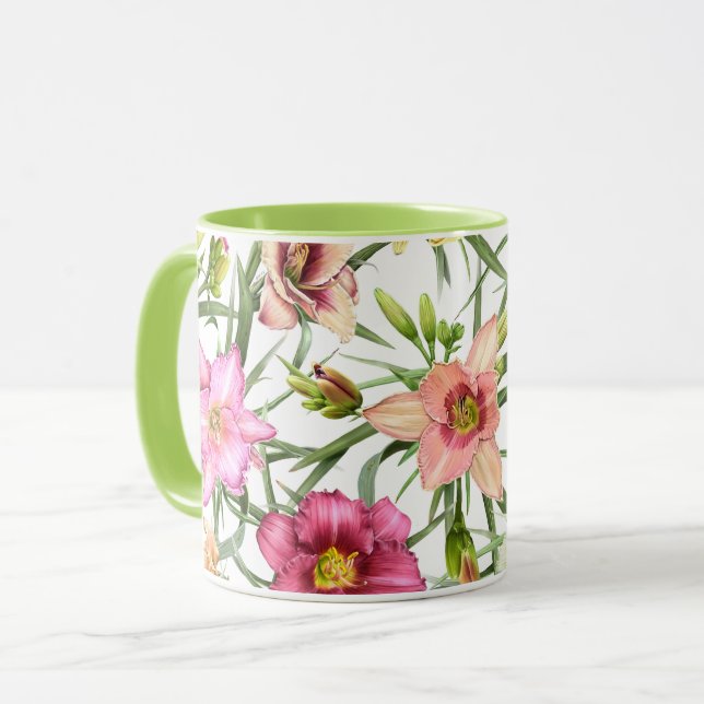 Taza Daylilies por todas partes (Anverso izquierdo)