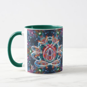 Taza Dazzling Zen Lotus
