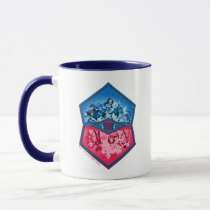 Taza DC Super Hero Chicas lucha en equipo
