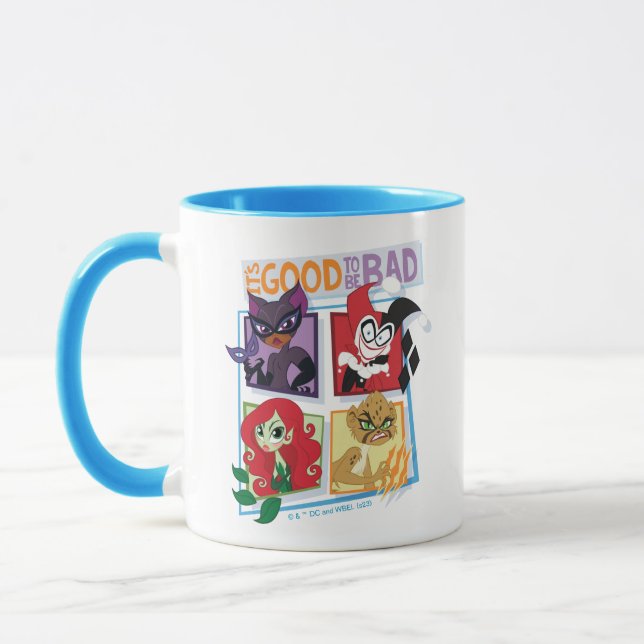 Taza DC Super Villain Chicas Es bueno ser malo (Izquierda)