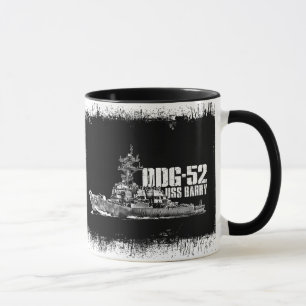 Taza DDG-52 Barry 11 oz Ringer Mug
