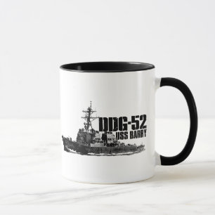 Taza DDG-52 Barry 11 oz Ringer Mug