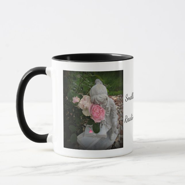 Taza de 11 oz Rosas y Biblia SVGRTB (Izquierda)