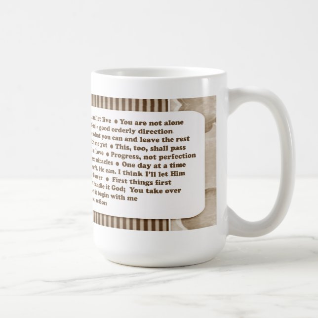 Taza de 12 lemas del paso (Derecha)