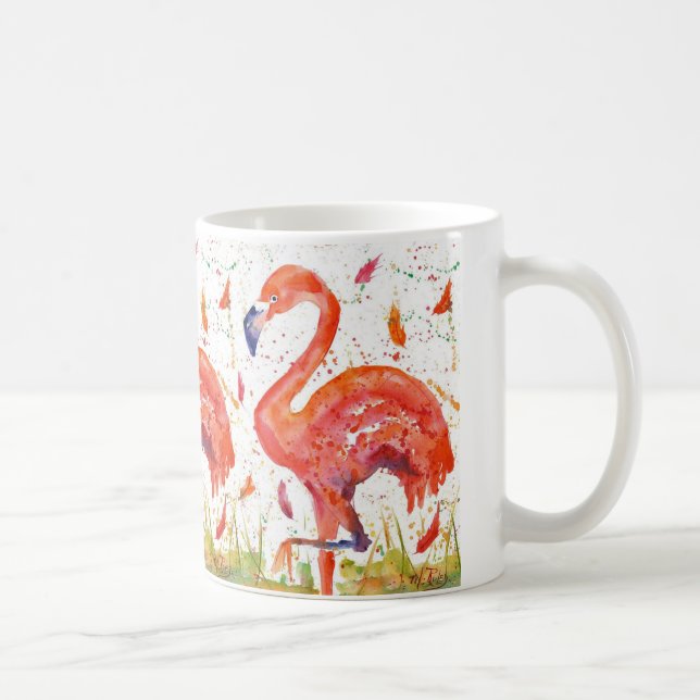 Taza de 3 flamencos (Derecha)