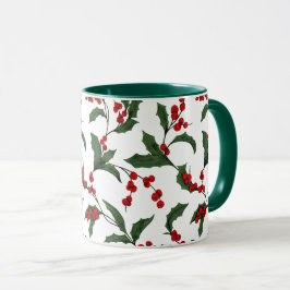 Taza de acebo