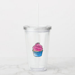 Taza de Acrílico - Cupcake