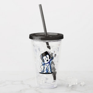 Taza de acrílico KiniArt Westie Crooner