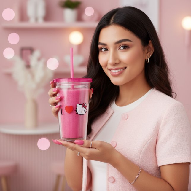 Taza de acrílico Kitty (Subido por el creador)