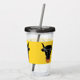 Taza de acrílico patriótica con la bandera de Uri,