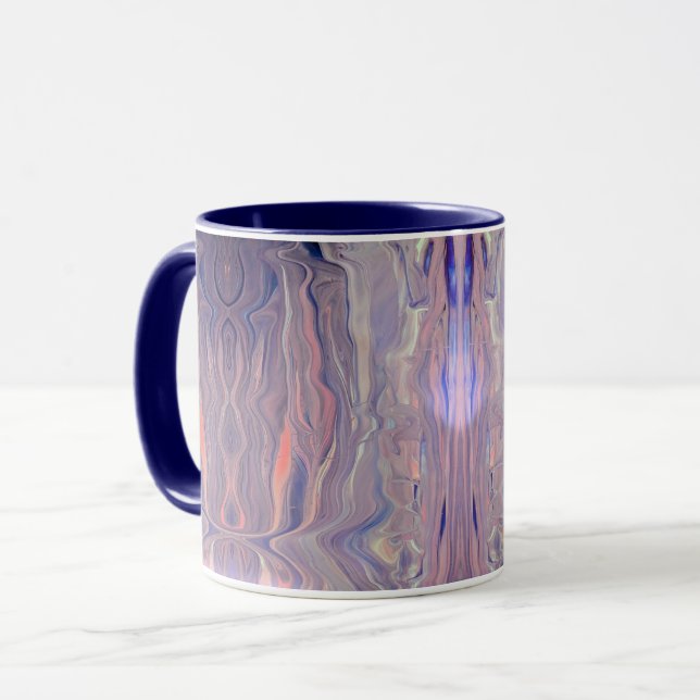 Taza de acrílico vertido al amanecer (Anverso izquierdo)