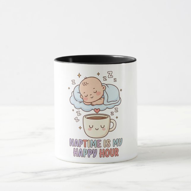 Taza de Acuarela Sobrevivió al Caos (Centro)