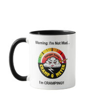 Taza de advertencia de calambres