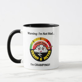 Taza de advertencia de calambres