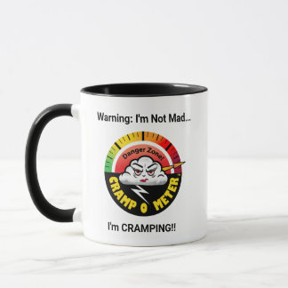 Taza de advertencia de calambres