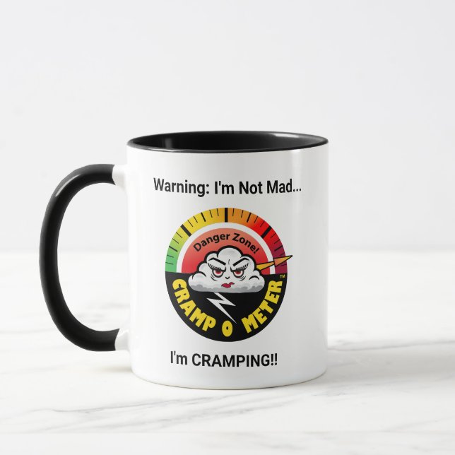 Taza de advertencia de calambres (Izquierda)