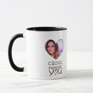 Taza de agradecimiento para maestros con marco de 