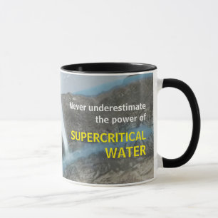 Taza de agua supercrítica