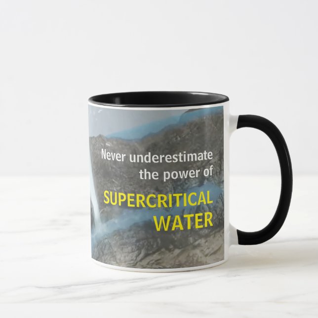 Taza de agua supercrítica (Derecha)