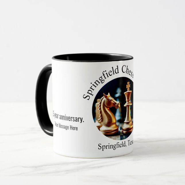 Taza de ajedrez (Anverso izquierdo)