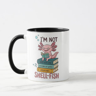 Taza de ajolote 'No soy pescado con concha' - Rega