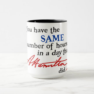 Taza de Alexander Hamilton