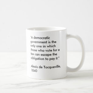 Taza de Alexis de Tocqueville