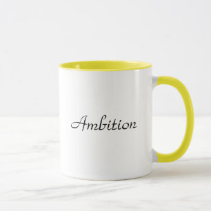 Taza de ambición