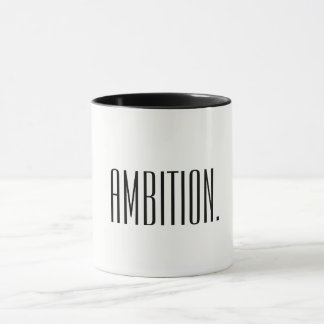 Taza de ambición