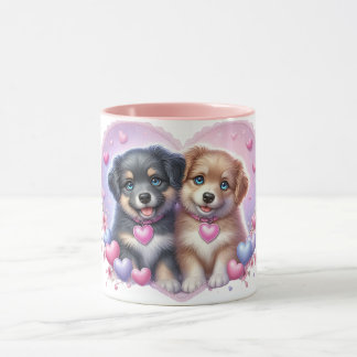 Taza de amor de cachorro