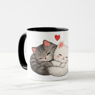 Taza de Amor de Gatito Adorable