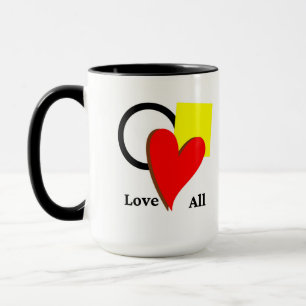 Taza de amor en todas las formas y colores