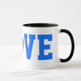 Taza de amor por el béisbol