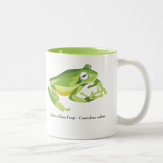Taza de AmphibiaWeb Centrolene (Derecha)