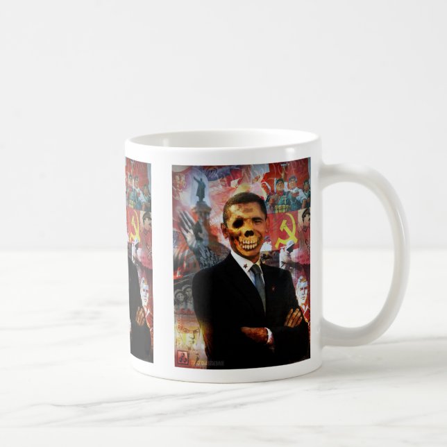 Taza de Anti-Obama (Derecha)