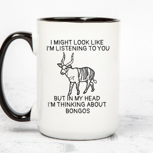 Taza de antílope Bongo, regalos de amante de Bongo