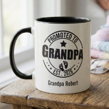 Taza de Anuncio de Abuelo Regalo