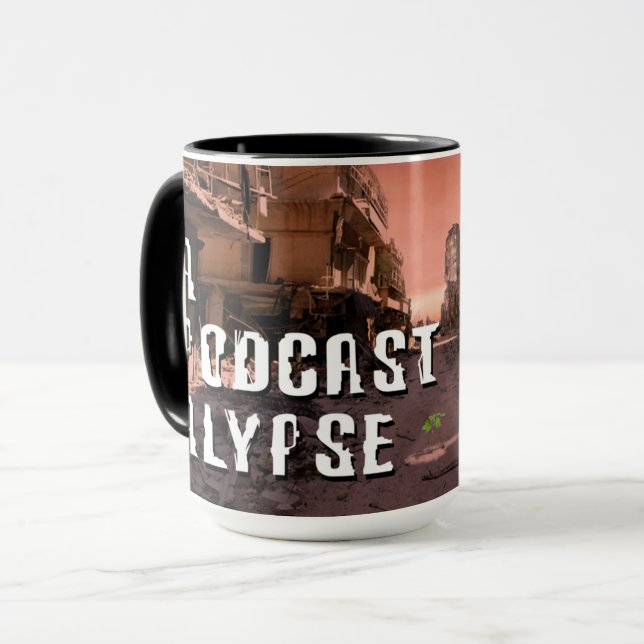 Taza de Apodcastalypse (Anverso izquierdo)